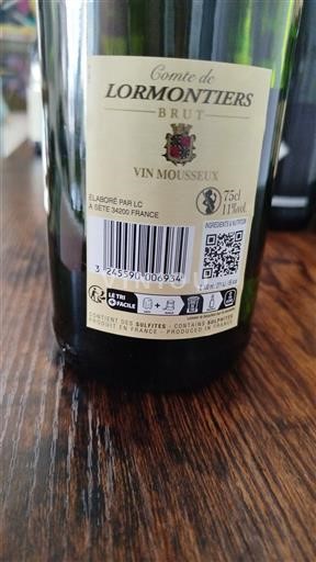 Languedok E paspecifikuar Comte de Lormontiers Jo Viti