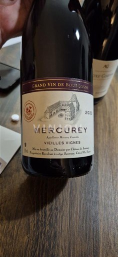 Burgundi Mercurey Domaine Château de Santenay Vieilles Vignes 2023