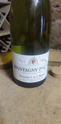 Burgundija Монтани Premier Cru Domaine L & C Maitre 2021