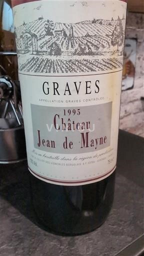 Bordoja Graves Château Jean de Mayne 1995