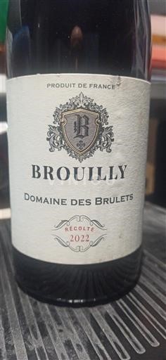 Beaujolais Brouilly Domaine Brulets 2022