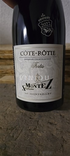 Rhônedalen Côte-rôtie Domaine Monteillet Fortis 2022