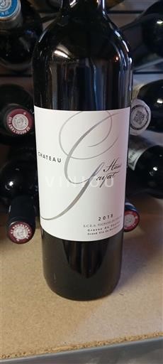 Bordoja Bordeaux Supérieur Château Haut Gayat 2018