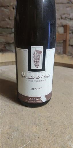 Vinuri Blanc sec Domaine L'Oriel 2017 Franța Alsacia Vin de France