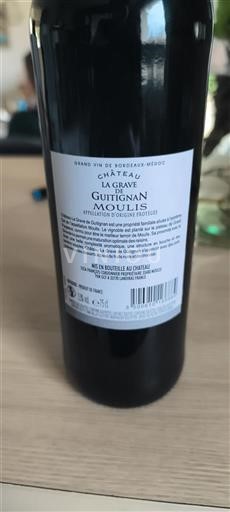 Bordoja Moulis-en-Médoc Château La Grave Guitignan 2021