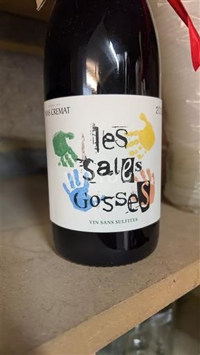 Wijnen Rouge sec Les Sales Gosses Château Crémat 2021 Frankrijk Provence Côtes de Provence AOC