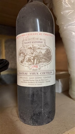 Bordoja Saint-Estèphe Château Vieux Coutelin 1992