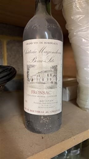 Bordeaux Fronsac Château Mayneveu Beau-Site 1995