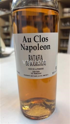 Вина Rouge sec Au Clos Napoléon Non millésimé Франція Бургундія Не вказано AOC
