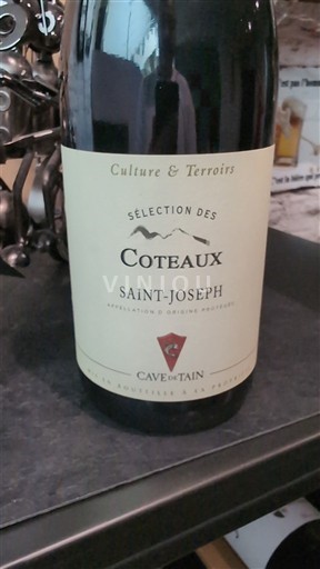Vinos Rouge sec Sélection des Coteaux Cave de Tain 2020 Francia Valle del Ródano Saint-Joseph AOC