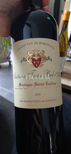 Bordoja Montagne-saint-émilion Château Tour Bel-Air 2020
