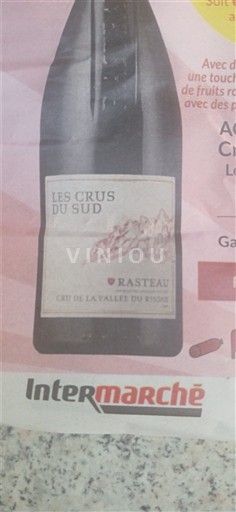 Vini Rouge sec Les Crus du Sud 2024 Francia Valle del Rodano Rasteau AOC