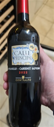 Kastilja-Mança E paspecifikuar Bodegas Vinedos Contralto Calle Principal 2022