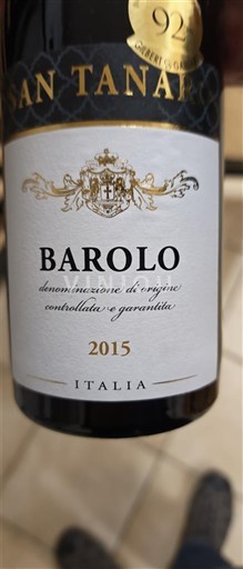 Piemonte Barolo San Tanaro 2015