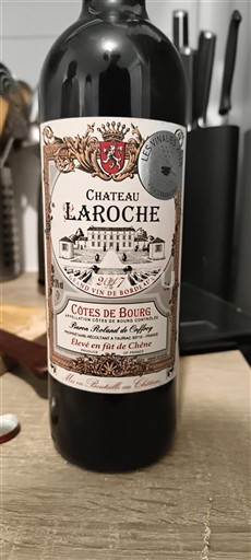 Burdeos Côtes-de-bourg Château Laroche 2017