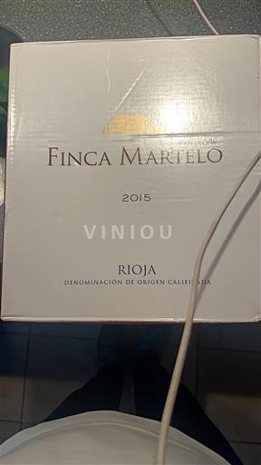La Rioja Rioja Finca Martelo 2015