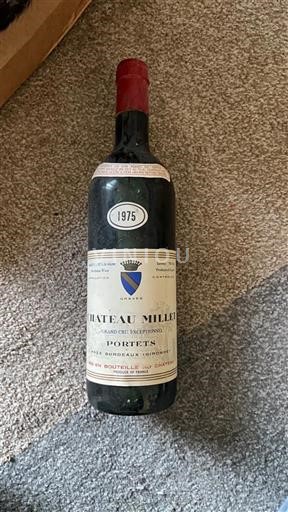 Burgundi Korton Château Millegrand 1975