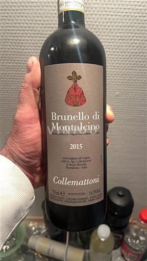 Vinuri Rouge sec Collemattoni 2015 Italia Toscana Brunello di Montalcino DOC