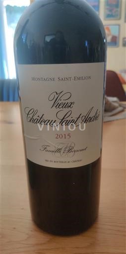 Bordoja Montagne-saint-émilion Château Vieux Château Saint André 2015