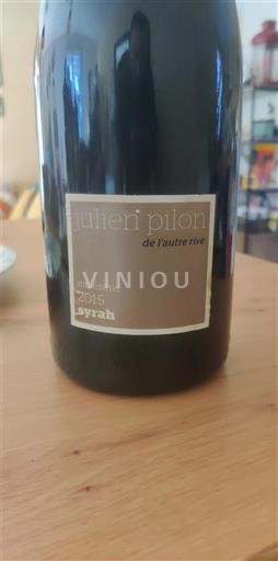 Vinuri Rouge sec de l'autre rive Julien Pilon 2015 Franța Valea Ronului Nespecificat AOC