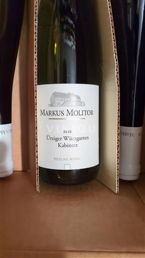 Mosel Markus Molitor Ürziger Würzgarten Kabinett 2020
