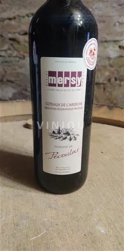 Alpi i Rodoska oblast Кота де Ардеш Domaine Pecoulas Mersy 2021