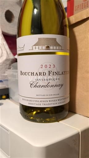 Јужна обала Кејпа Walker Bay Bouchard Finlayson Sans Barrique Chardonnay 2023