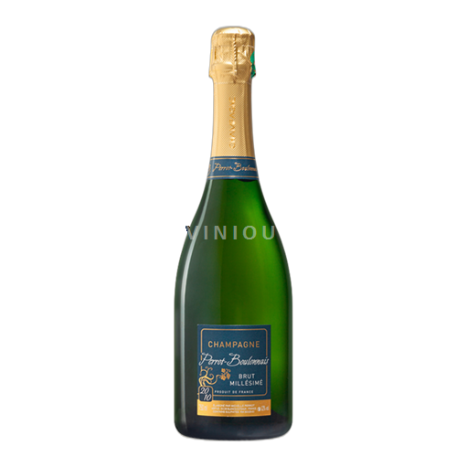 Rượu vang sủi bọt Blanc sec Brut millésimé 2014 Champagne Perrot-Boulonnais 2014 Pháp Champagne Sâm-panh AOC
