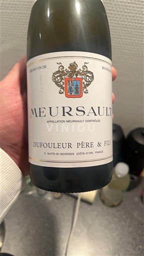 Burgundi Meursault Dufouleur Père & Fils 2018
