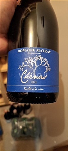 Beaujolais Chénas Domaine Matray 2021