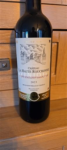 Bordeaux Saint-Émilion Grand Cru Grand Cru Château La Haute Rouchonne 2023