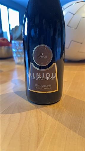 Verërat Rouge sec Le Crestet Domaine La Maurerie 2022 Francë Languedok Saint-Chinian AOC