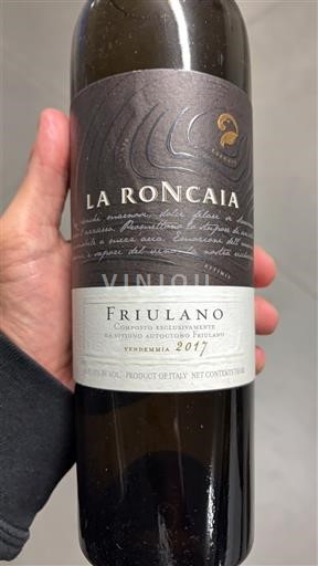 Friuli-Venezia Giulia Colli Orientali të Friulit La Roncaia Friulano 2017