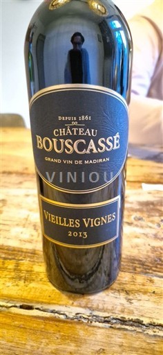 Jugperëndim Madiran Château Bouscassé Vieilles Vignes 2013