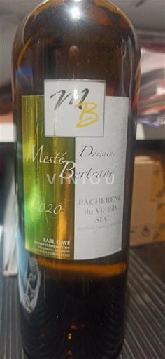 Jugperëndim E paspecifikuar Domaine Meste Bertrand 2020