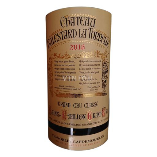 Burdeos Saint-Émilion Gran Cru Château Balestard La Tonnelle 2016