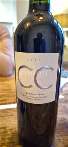 Bordeaux Fronsac Clos Candelayres 2013