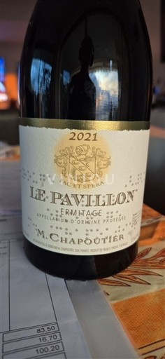 Lugina e Ronës Hermitage Grand Cru M. Chapoutier Le Pavillon 2021