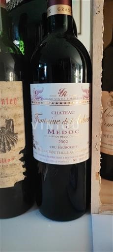 Bordoja Médoc Château Fontaine de l'Aubier 2002