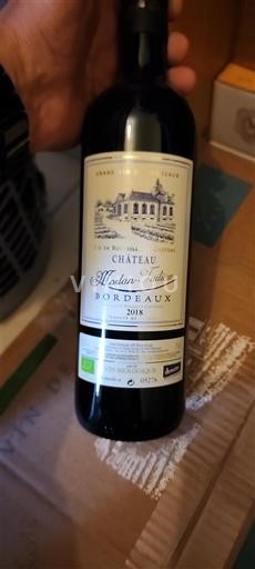 Vinhos Rouge sec Château Moulin-à-Vent 2018 França Bordéus AOC