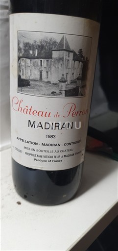 Jugperëndim Madiran Château Perron 1983
