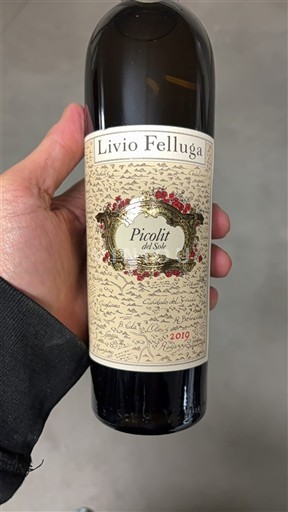 Furlanija-Julijska Krajina Коли Оријентали дел Фриули Пиколит Livio Felluga Picolit del Sole 2019