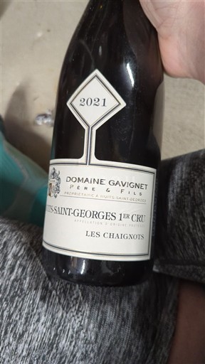 Burgundija Nuits-Saint-Georges Premier Cru Domaine Gavignet Les Chaignots 2021