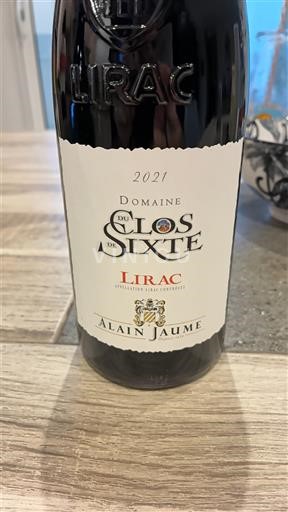 Thung lũng Rhône Lirac Domaine Clos de Sixte 2021