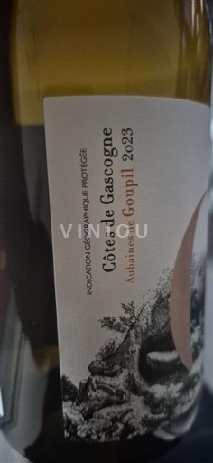 Víno Blanc sec Auburnes de Goupil 2023 Francie Jihozápad Côtes de Gascogne IGP