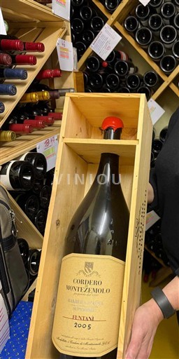 Вина Rouge sec Funtani Cordero di Montezemolo 2005 Italija Pijemont Барбера д'Алба DOC