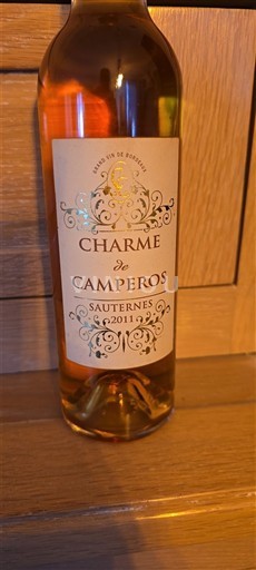 Bordoja Sauternes Camperos Charme de Camperos 2011