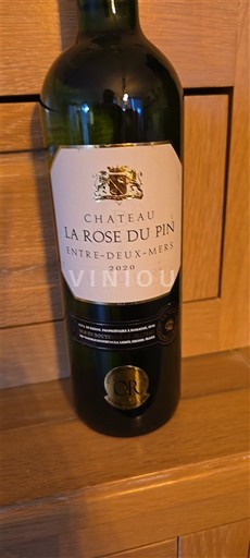 Bordeaux Entre-Deux-Mers Château La Rose du Pin 2020