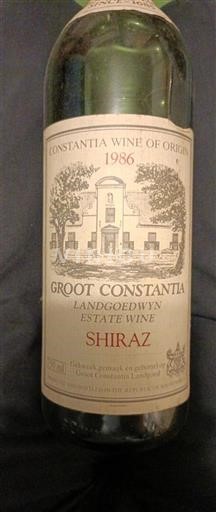 Rajoni Bregdetar Constantia Groot Constantia 1986
