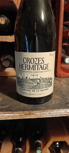 Lugina e Ronës Crozes-hermitage Le Coteau de la Beaume 2023